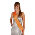 Blank Satin Sash